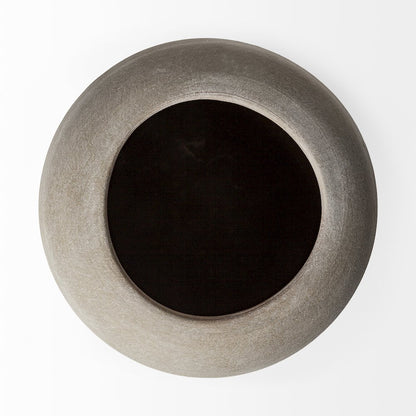 Cove Grey/Brown Ceramic Vase