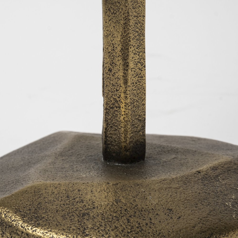 Levit (Large) Gold Table Candle Holder