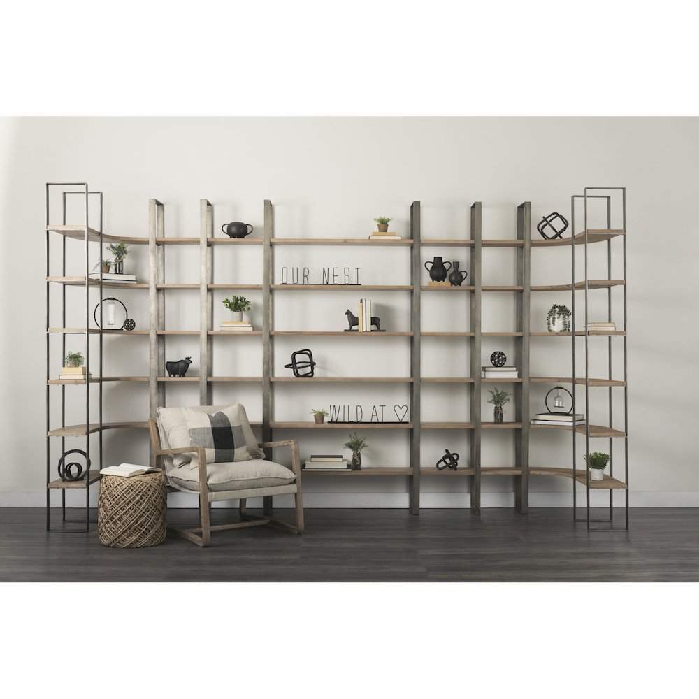 Cyrus Black Two handled Vase Decorative Object