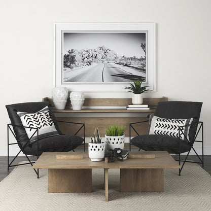 56 X 34 Rectangular Light Brown Wood Coffee Table