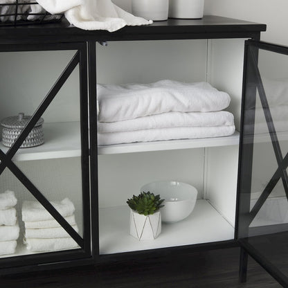 Two Door Glass Cabinet