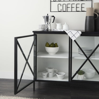 Two Door Glass Cabinet