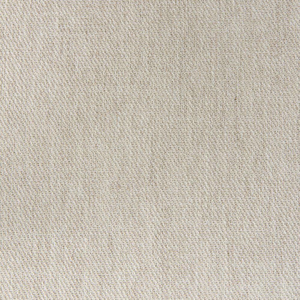 Light Brown Wood Cream Fabric Seat And Cane Back Dining Chair