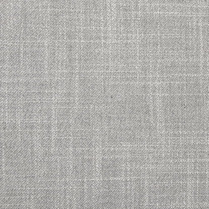 Gray Fabric Seat Black Metal Dining Chair