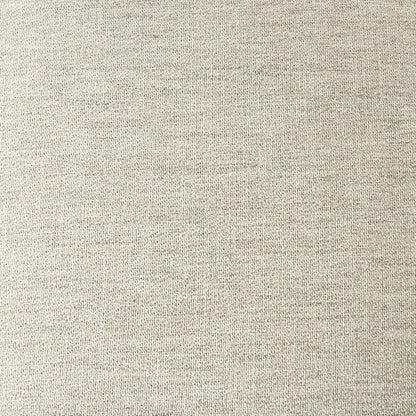 Cream Fabric Seat Medium Brown Wooden Legs Wingback Dining Chair