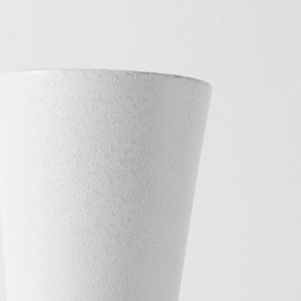 Laforge 9.4H Small White Ceramic Vase
