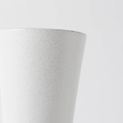 Laforge 9.4H Small White Ceramic Vase
