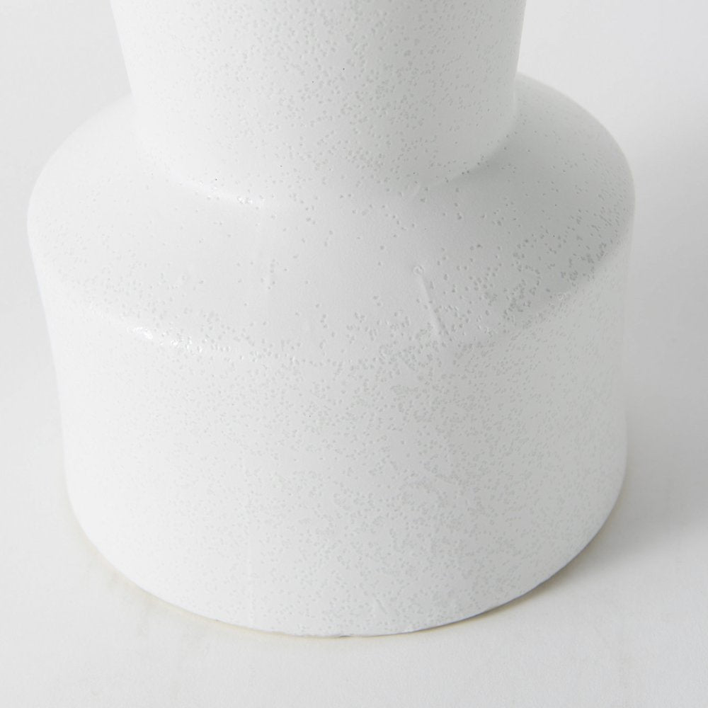 Laforge 9.4H Small White Ceramic Vase