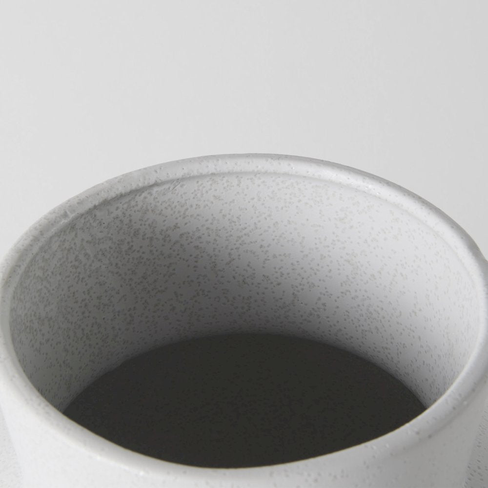Laforge 10.8H Medium White Ceramic Vase