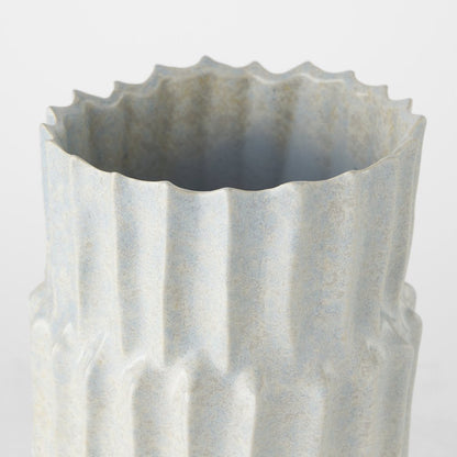 Cardon 14.4H Gray Ceramic Vase