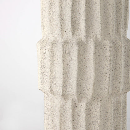 Cardon 14.4H Cream Ceramic Vase