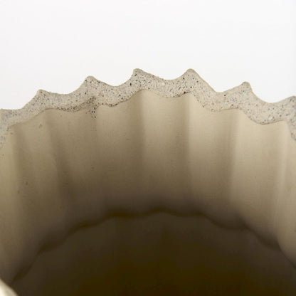 Cardon 23.0H Cream Ceramic Vase