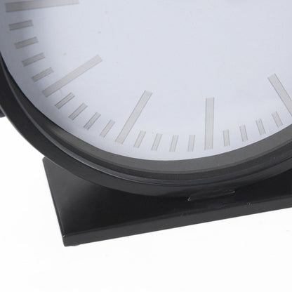 Marian 11.0L x 3.1W x 11.0H Black Studded Round Table Clock