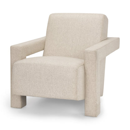 Oatmeal Fully Upholstered Accent Chair