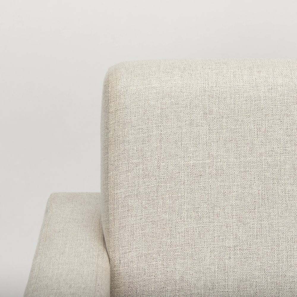 Oatmeal Fully Upholstered Accent Chair