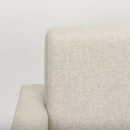 Oatmeal Fully Upholstered Accent Chair