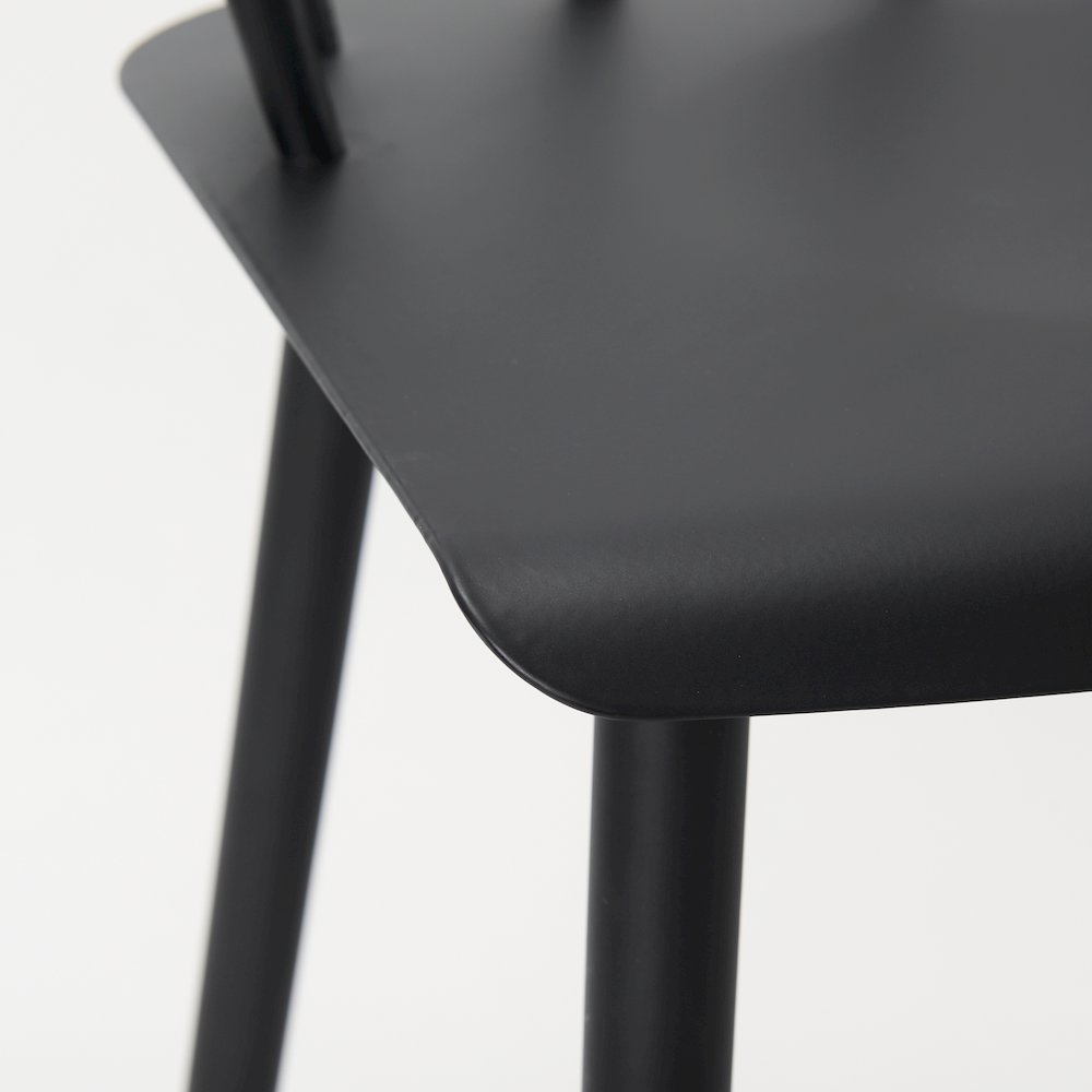 Black Metal Counter Stool