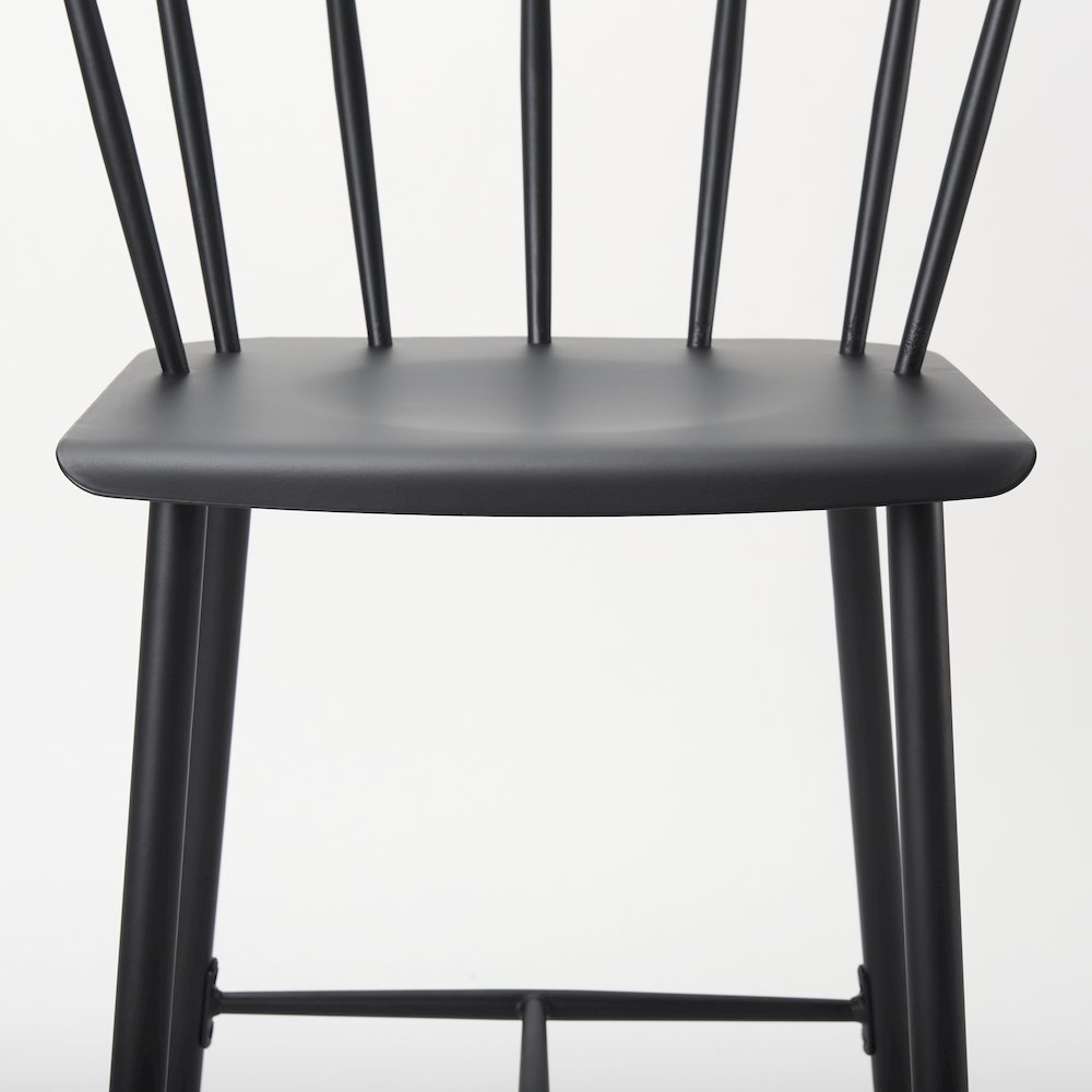 Black Metal Counter Stool