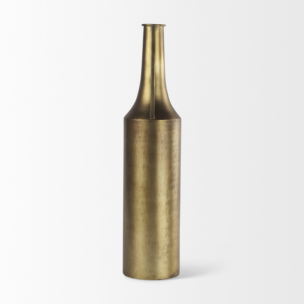 Aubrey  Large 24.0H Gold Iron Jug Vase