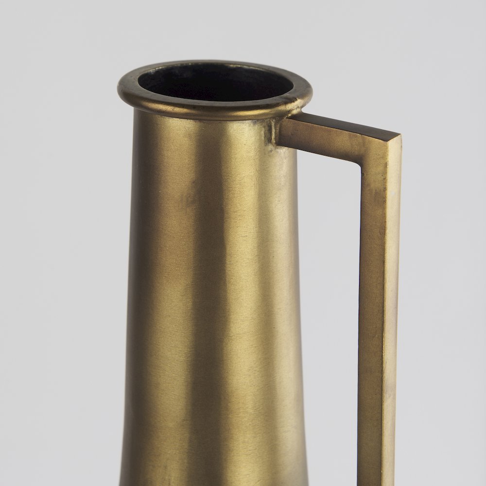 Aubrey  Large 24.0H Gold Iron Jug Vase