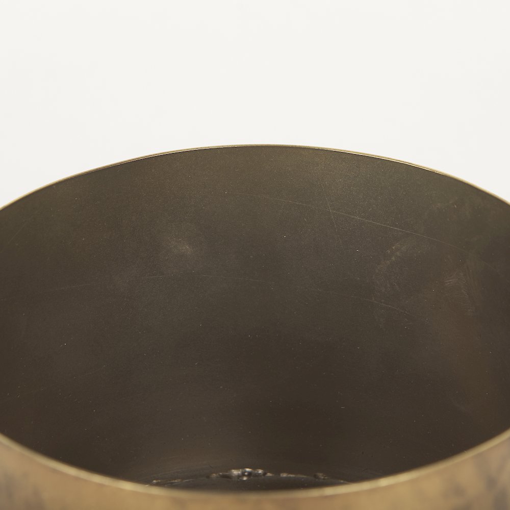 Juno 6.5H Medium Gold Iron Medium Vase