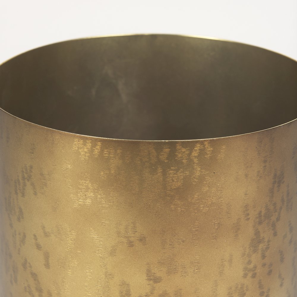 Juno 8.5H Large Gold Iron Vase