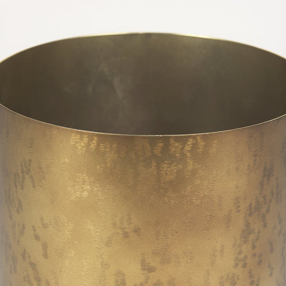 Juno 8.5H Large Gold Iron Vase