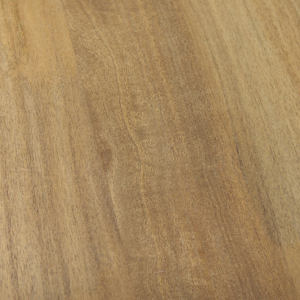 Viktor 84"L Light Brown Solid Wood Dining Table