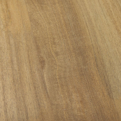 Viktor 84"L Light Brown Solid Wood Dining Table