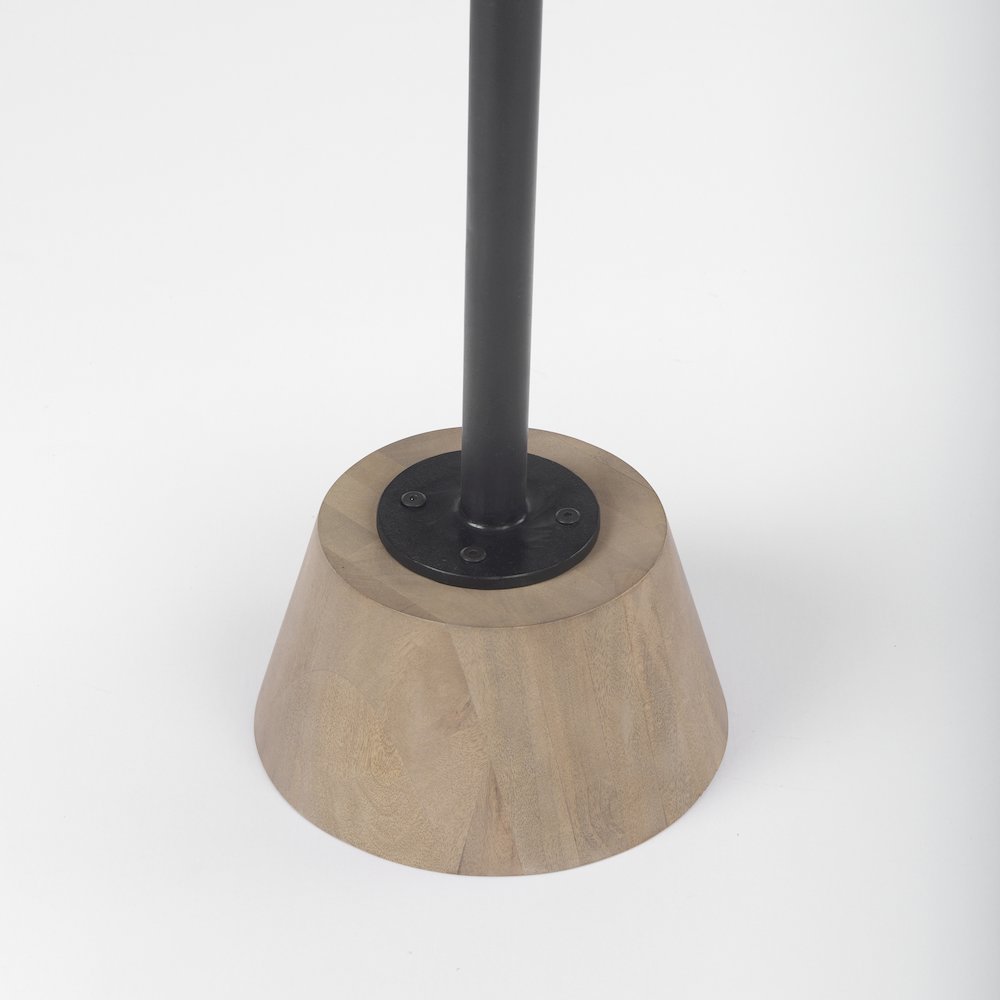 Maxwell Marble Top Pedestal End/Side Table