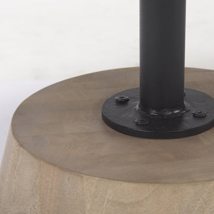 Marble Top Pedestal Base Round Coffee Table