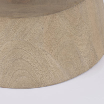 Marble Top Pedestal Base Round Coffee Table