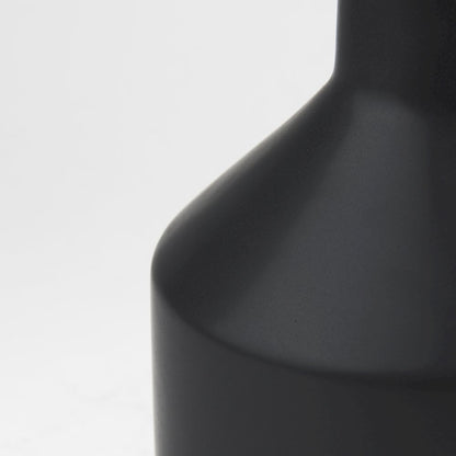 Burton 17.1H Large Matte Black Ceramic Jug Vase
