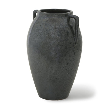 Kora Medium Dark Metallic Double Ear Vase