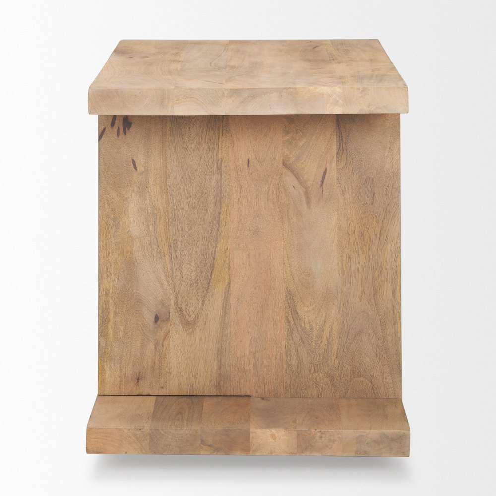 Nohr Light Brown Accent Table