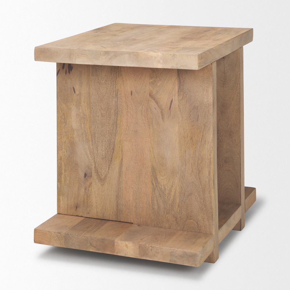Nohr Light Brown Accent Table
