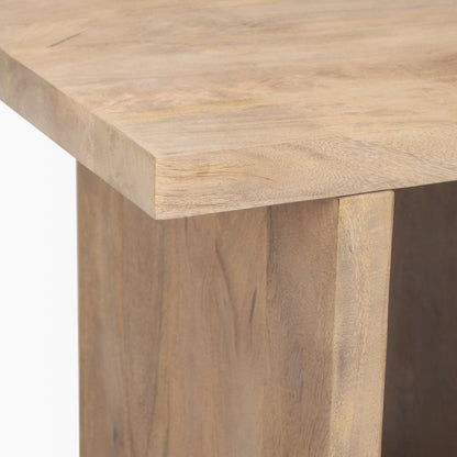 Nohr Light Brown Accent Table