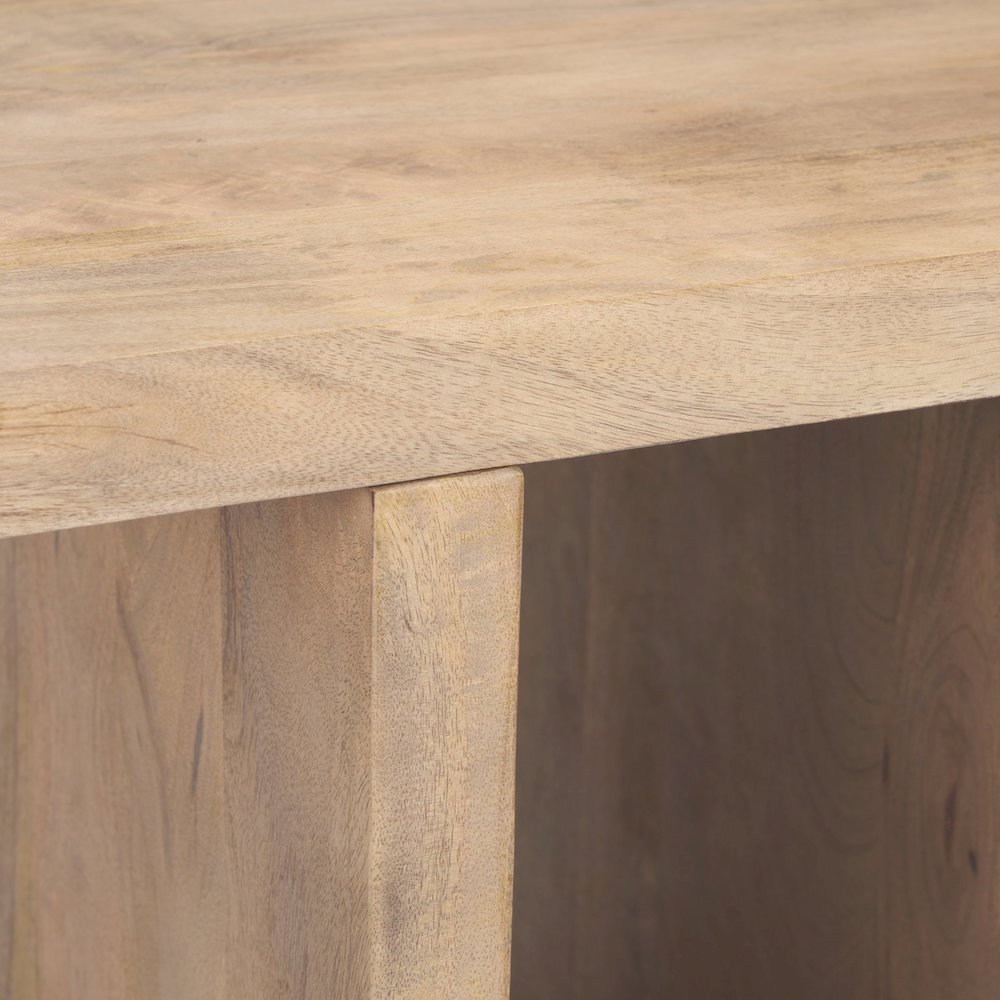 Nohr Light Brown Accent Table