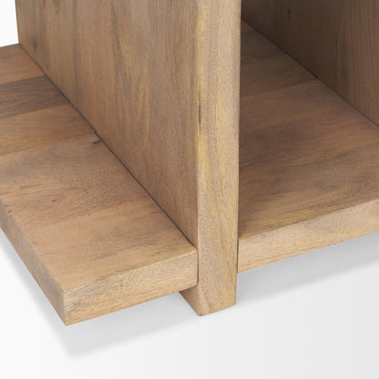 Nohr Light Brown Accent Table
