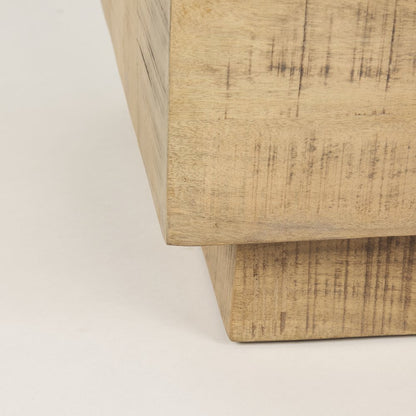 Hayden Light Brown Wood End/Side Table