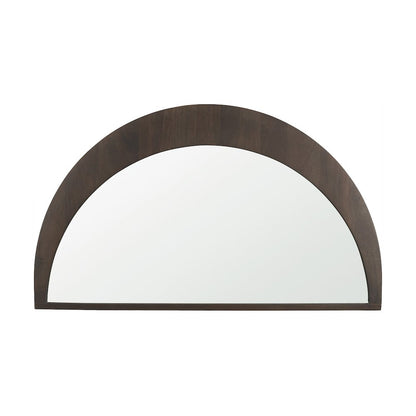 Celeste Dark Brown Wood Large Mirror