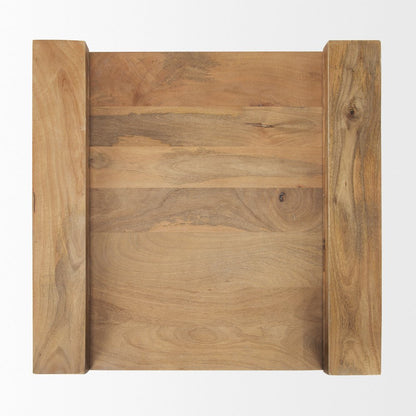Light Wood Accent Table