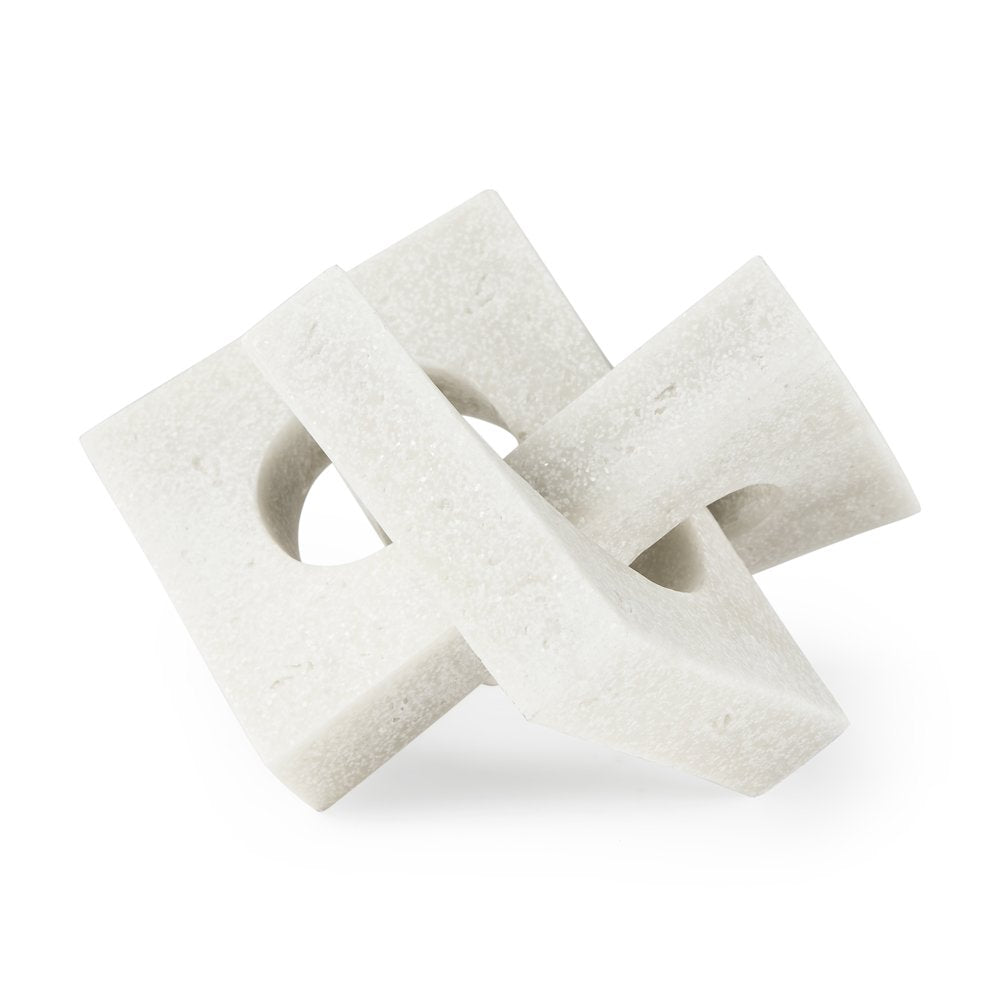 Linx  Small Granite Resin Sculpture Decorative Object