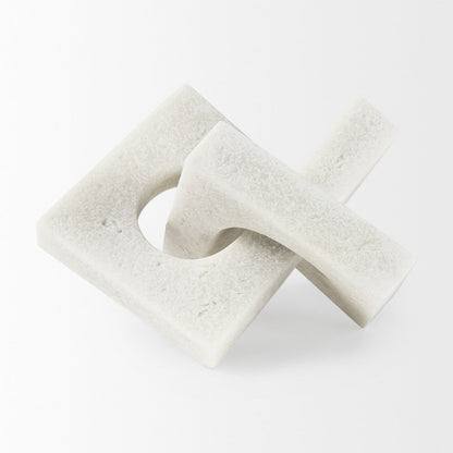Linx  Small Granite Resin Sculpture Decorative Object