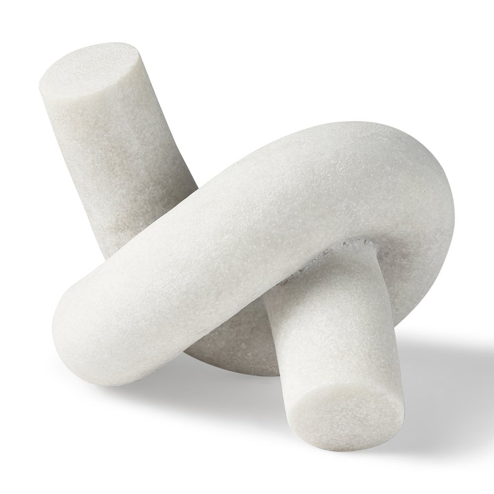 Otto  Granite Resin Small Knot Sculpture Decorative Object