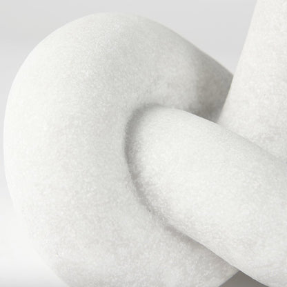 Otto  Granite Resin Small Knot Sculpture Decorative Object