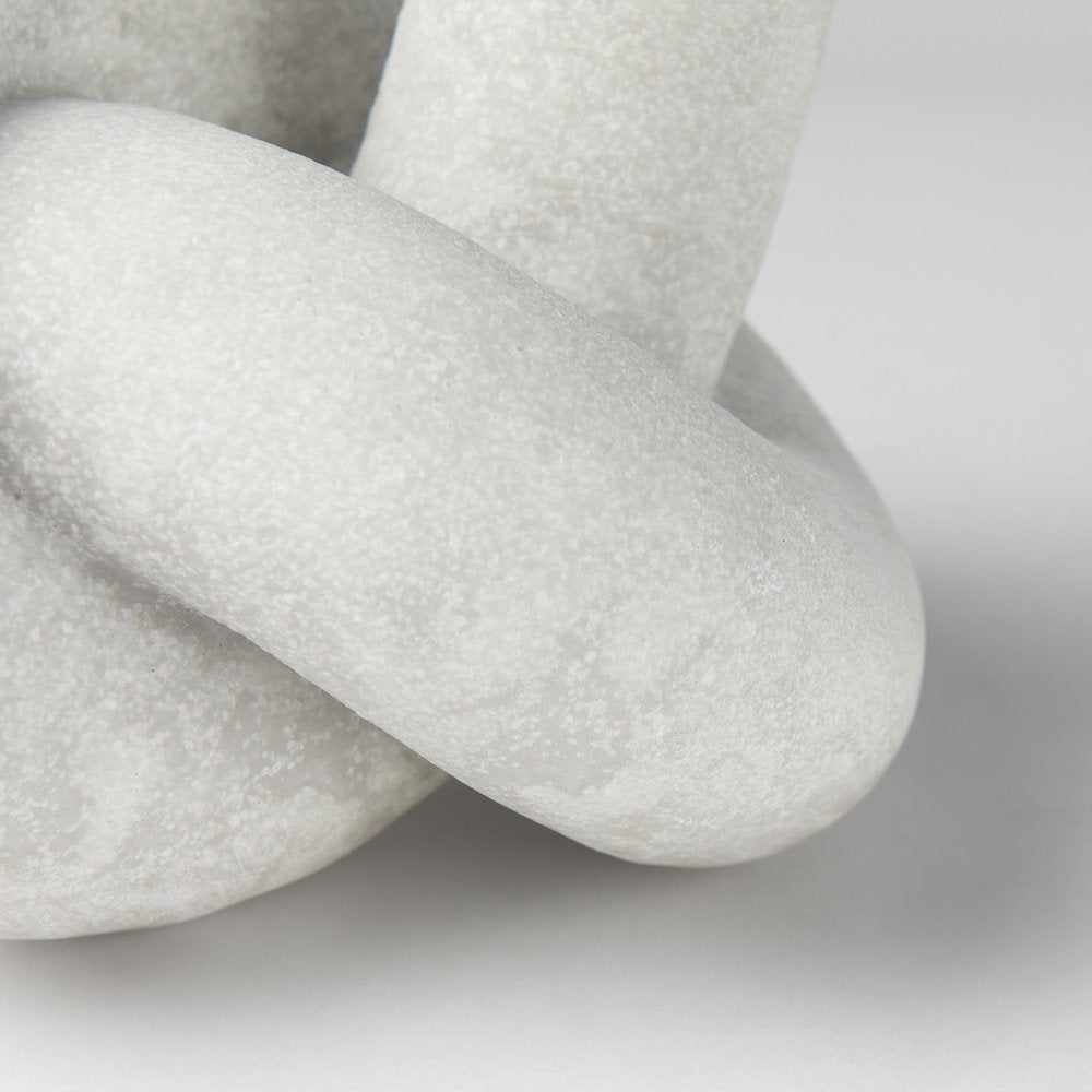Otto  Granite Resin Small Knot Sculpture Decorative Object