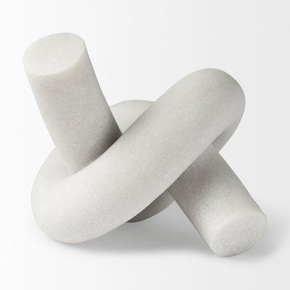 Otto  Granite Resin Large Knot Sculpture Decorative Object