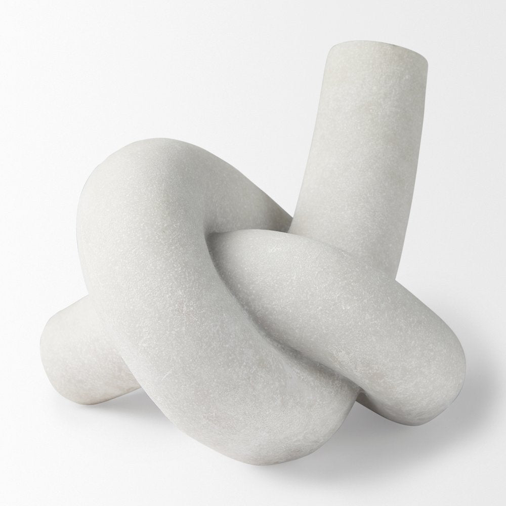 Otto  Granite Resin Large Knot Sculpture Decorative Object