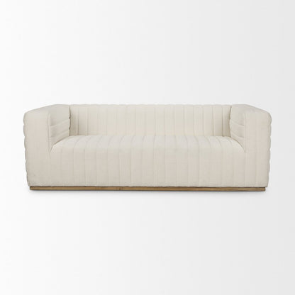 Ricciardo Cream Boucle 3-Seater Sofa